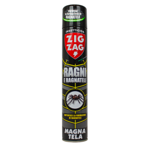 Zig-Zag insetticida ragni e ragnatele , magna tela spray 500 ml.
