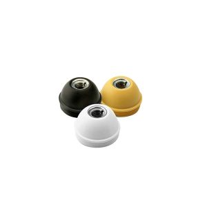 Cappello con morsetto di terra per  p.de in materiale termoplastico – E27