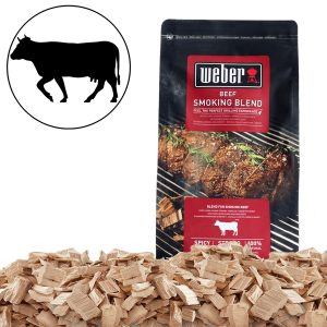 Weber legnetti per affumicare per carne di manzo 0,700 kg.