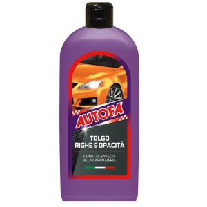 AUTOFA’ TOLGO RIGHE E OPACITA’ dona lucentezza alla carrozzeria 450 ml by AREXONS