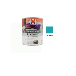 SMALTO MULTISUPPORTO ALL’ACQUA LT 0,50 BLU LAGO
