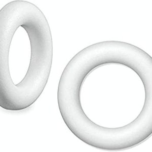 SET 2 CERCHI POLISTIROLO DIAM.15 CM.