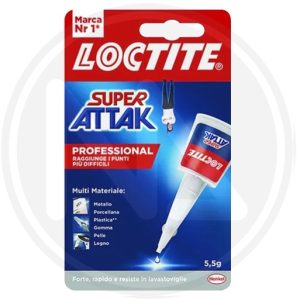 Loctite Super Attak Precision, Colla liquida trasparente con beccuccio extra lungo in confezione da 5 grammi