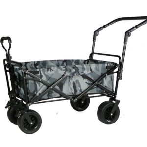 Carrello da spiaggia 4 ruote , richiudibile con maniglia