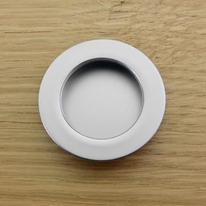 Maniglia da incasso per mobili satinata 35 mm.