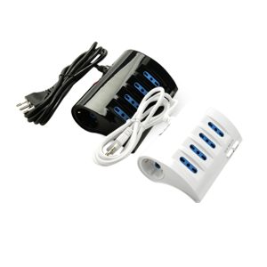 Multipresa da tavolo con 2 USB con protezione