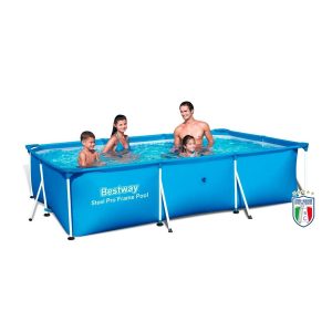 Piscina STEEL PRO rettangolare con telaio 300x201x h 66 cm