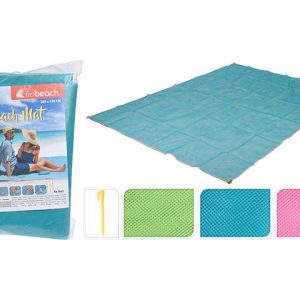 Stuoia da spiaggia 200×150 cm. con ganci e picchetti