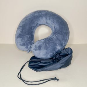 Cuscino da viaggio in memory con custodia