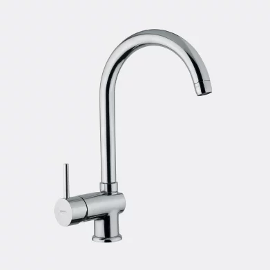 Miscelatore Lavello Cucina Serie Micro Bocca Alta Canna a Ponte – OIOLI RUBINETTERIE