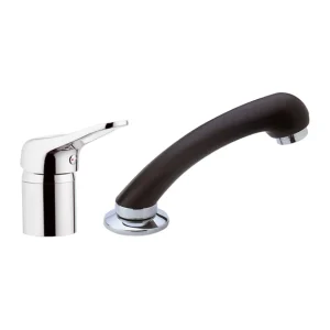 Miscelatore per parrucchiere con doccia estraibile e accessori – Remer Rubinetterie