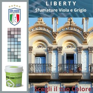 Finitura liscia opaca per esterni PG 288 Protect colore 365-Gamma Liberty 14 lt-Fassa Bortolo