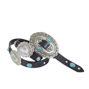 Cintura country Turchese