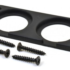 CORNICE DI FISSAGGIO A PANNELLO 2 POS.PER ELE5625USB-5628-5628VA-5629