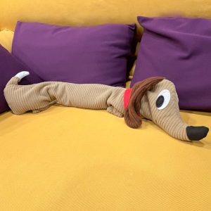 Cuscino Riscaldante Peluches Bassotto