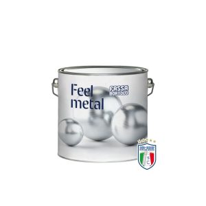 Smalto FELL METAL TOUCH SATIN acrilico idrodiluibile satinato Fassa Bortolo per interno/esterno 0,75 lt