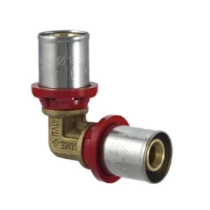 Gomito doppio 26 x 26 Multistrato a Pressare – NTM