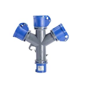 MOLTIPLICATORE 3 USCITE 16A 400V 3P+T IP44