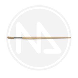 Pennello astuccio tondo con setola bioda e manico in legno