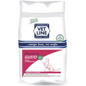 Vetline prevenzione gusto maiale con prosciutto 400g-1kg