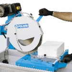 Segatrice Riga 500 Polieri -monofase- ad acqua per mattoni con piano scorrevole - immagine 4