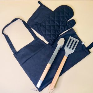 Set Grembiule e Accessori Barbecue